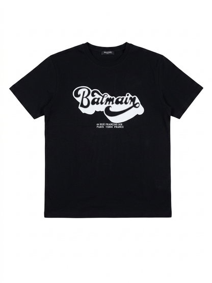 Balmain T-Shirt Cotton Fabric Made in Turkey