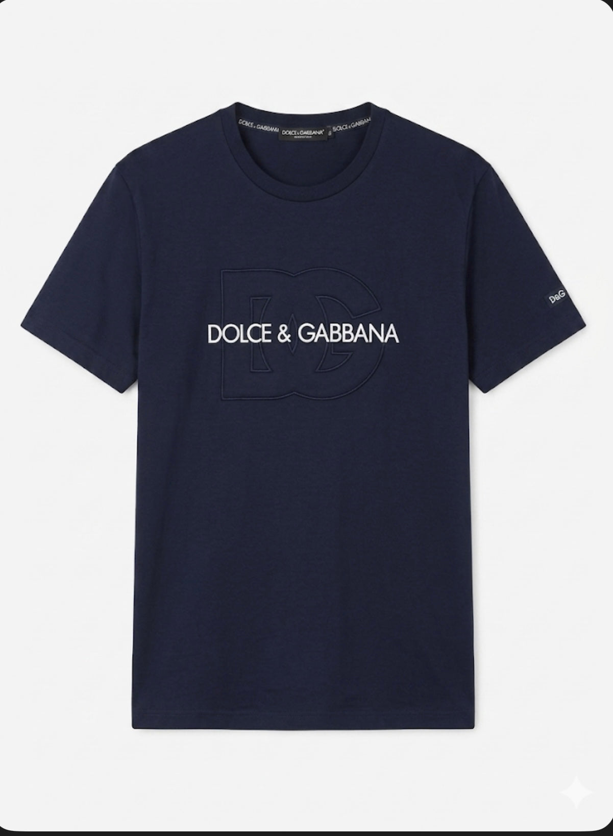 Dolce & Gabbana T-Shirt Cotton Fabric Made in Turkey