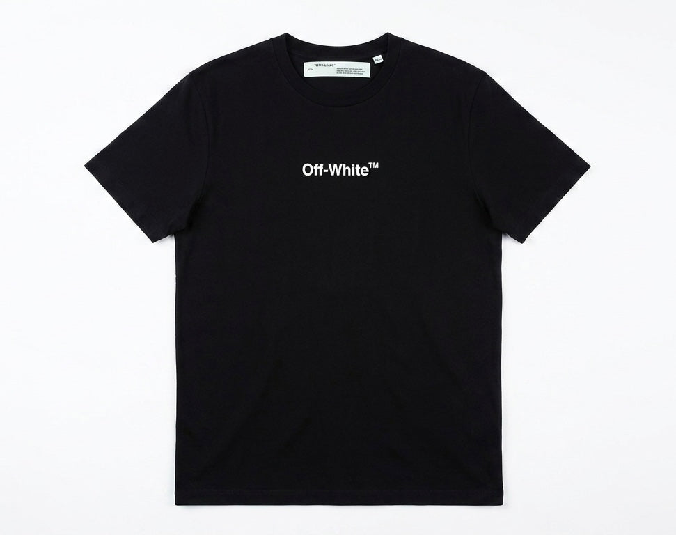Off-White T-Shirt Cotton Fabric Made in Turkey