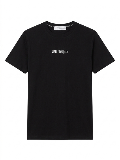Off-White T-Shirt Cotton Fabric Made in Turkey