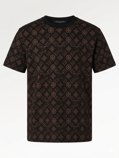 Louis Vuitton  T-Shirt Cotton Fabric Made in Turkey