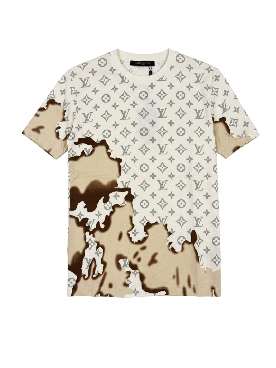 Louis Vuitton T-Shirt Cotton Fabric Made in Turkey