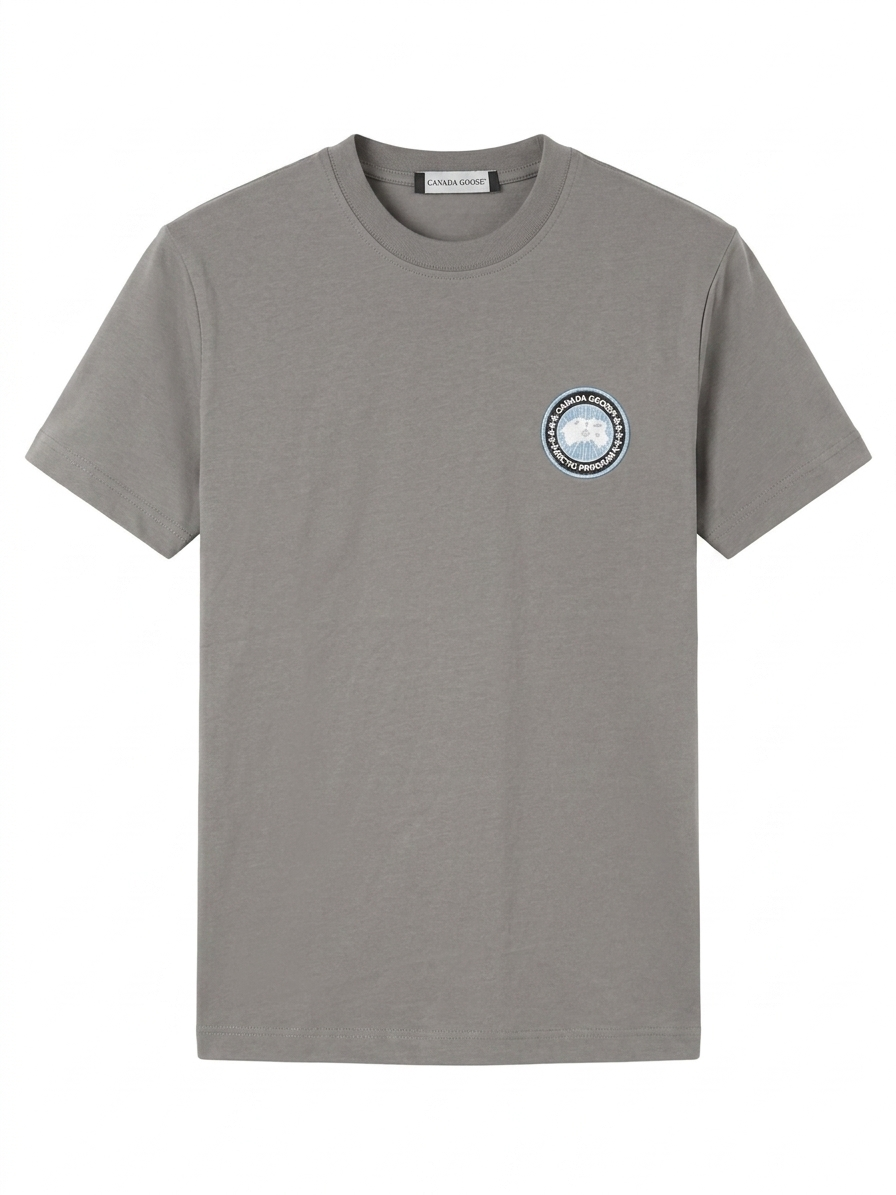 Canada Goose T-Shirt Cotton Fabric Made in Turkey