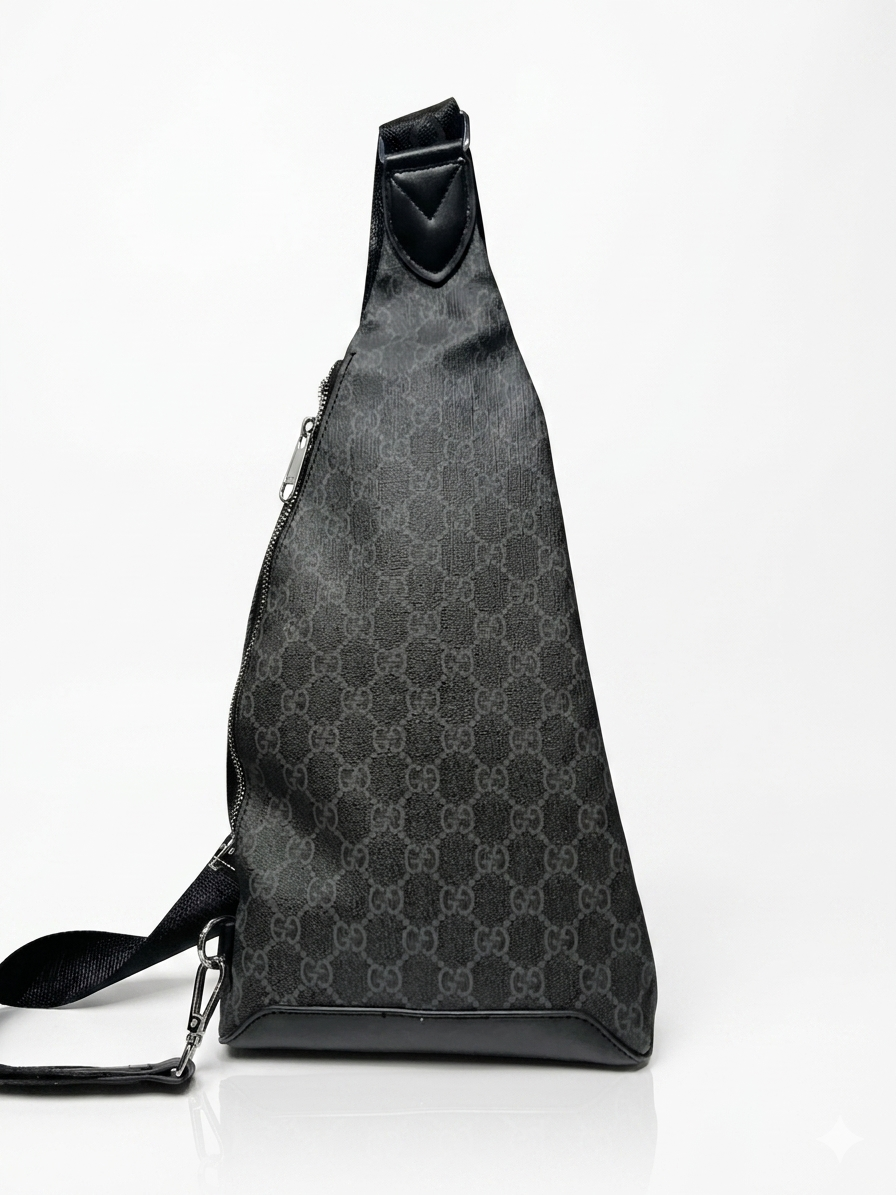 Gucci GG Supreme Sling Bag with Detachable Pouch