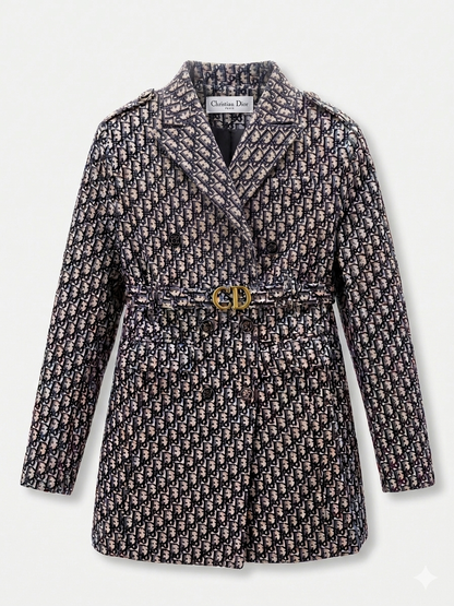 Christian Dior Oblique Belted Trench Coat / Jacket