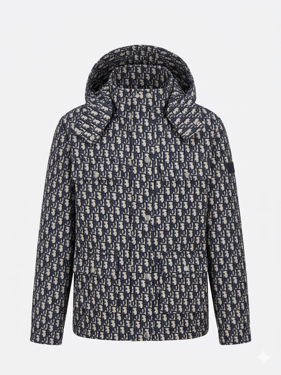 Christian Dior Oblique Belted Trench Coat / Jacket