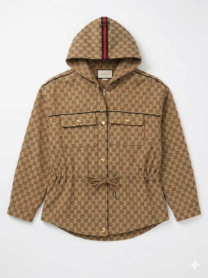 Gucci GG Canvas Hooded Jacket