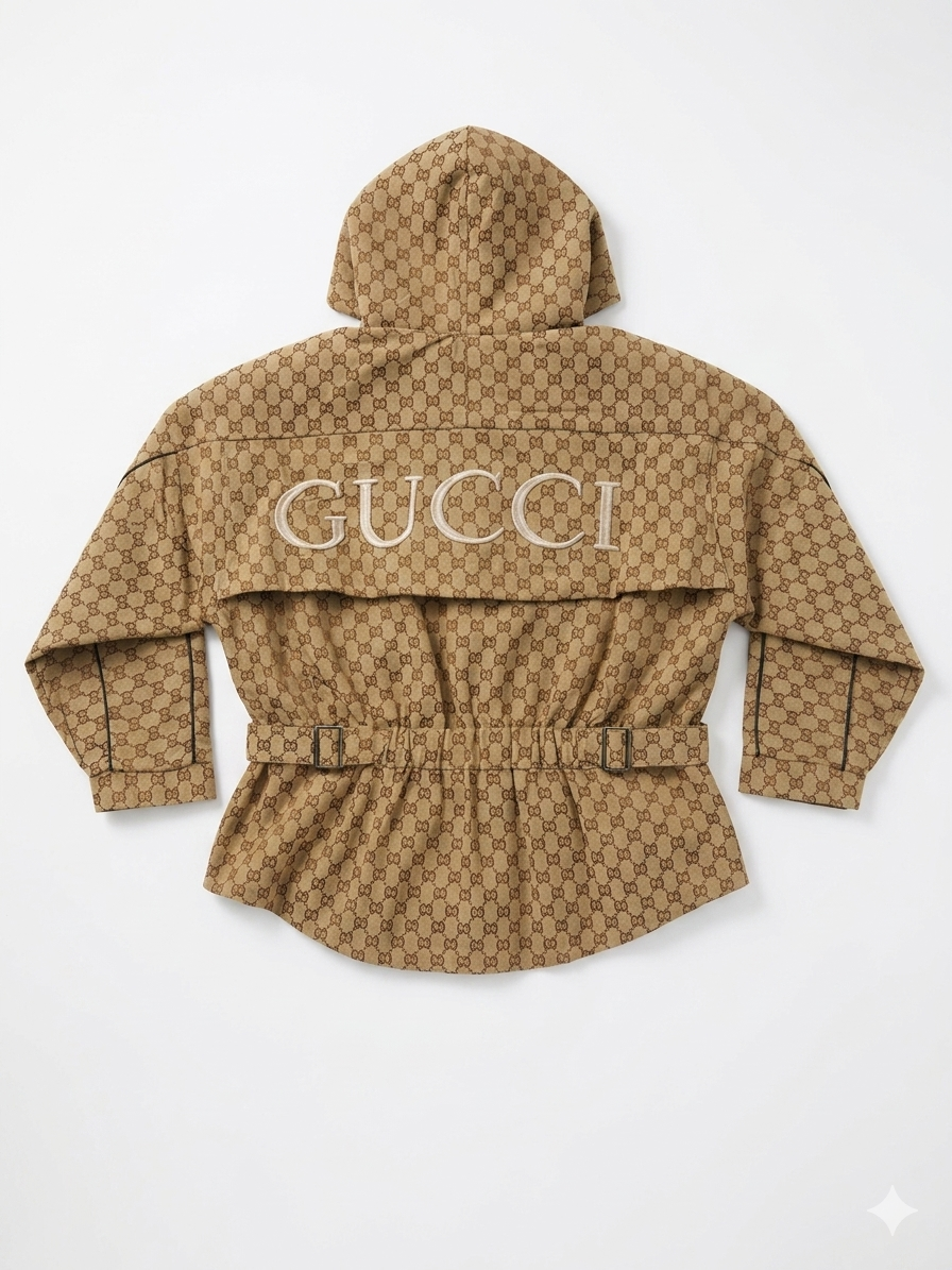 Gucci GG Canvas Hooded Jacket