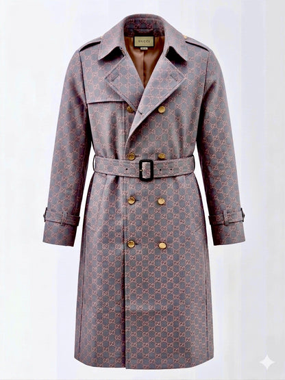 Gucci GG Monogram Canvas Trench Coat