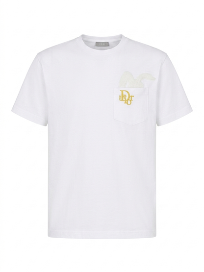 Dior T-Shirt Cotton Fabric Made in Turkey