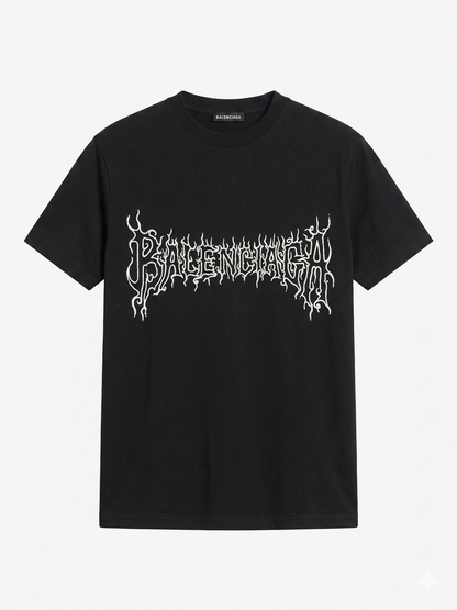 Balenciaga  T-Shirt Cotton Fabric Made in Turkey
