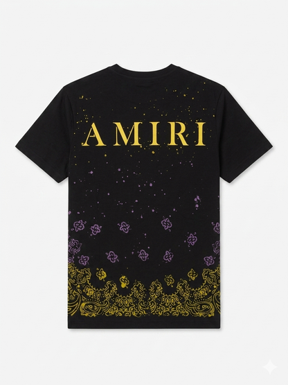 Amiri  T-Shirt Cotton Fabric Made in Turkey