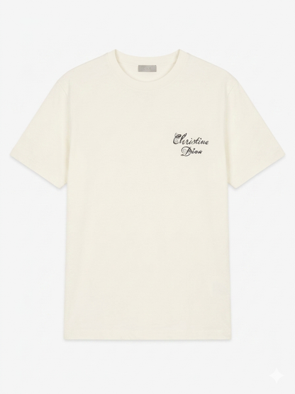 Dior  T-Shirt Cotton Fabric Made in Turkey