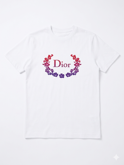 Dior T-Shirt Cotton Fabric Made in Turkey
