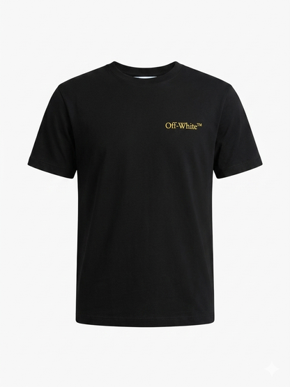 Off-White  T-Shirt Cotton Fabric Made in Turkey