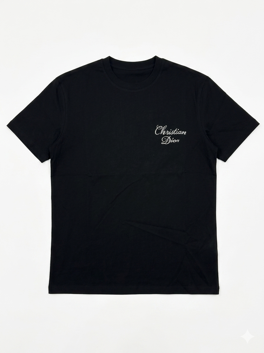 Dior  T-Shirt Cotton Fabric Made in Turkey