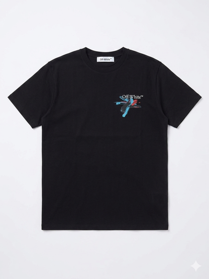 Off-White  T-Shirt Cotton Fabric Made in Turkey