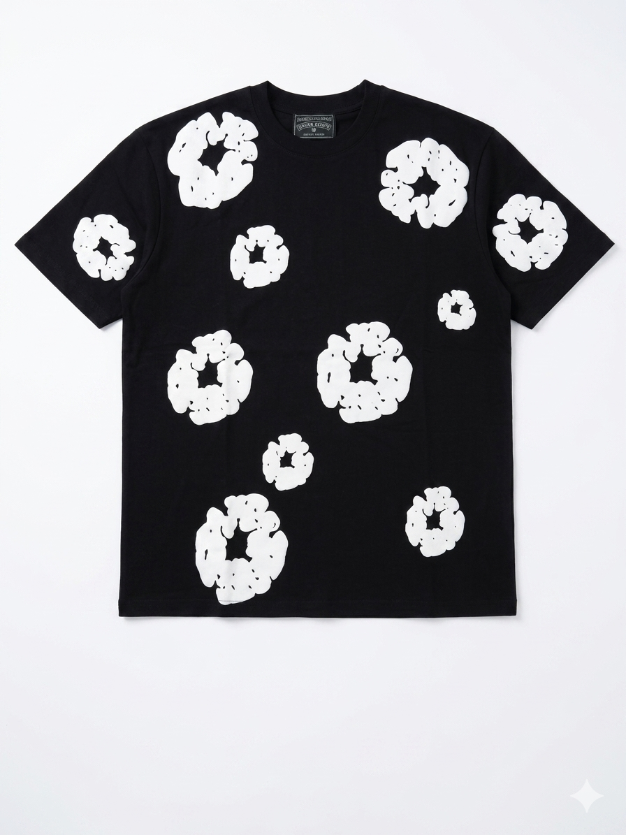 Denim  T-Shirt Cotton Fabric Made in Turkey