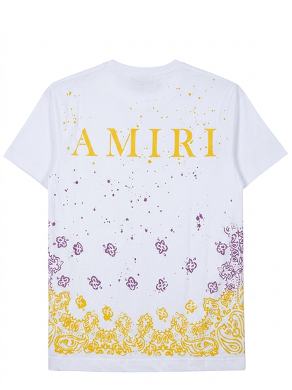 Amiri  T-Shirt Cotton Fabric Made in Turkey