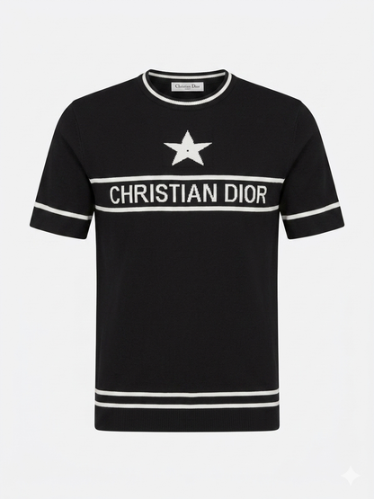 Christian Dior  Knitted Fabric Made in Turkey