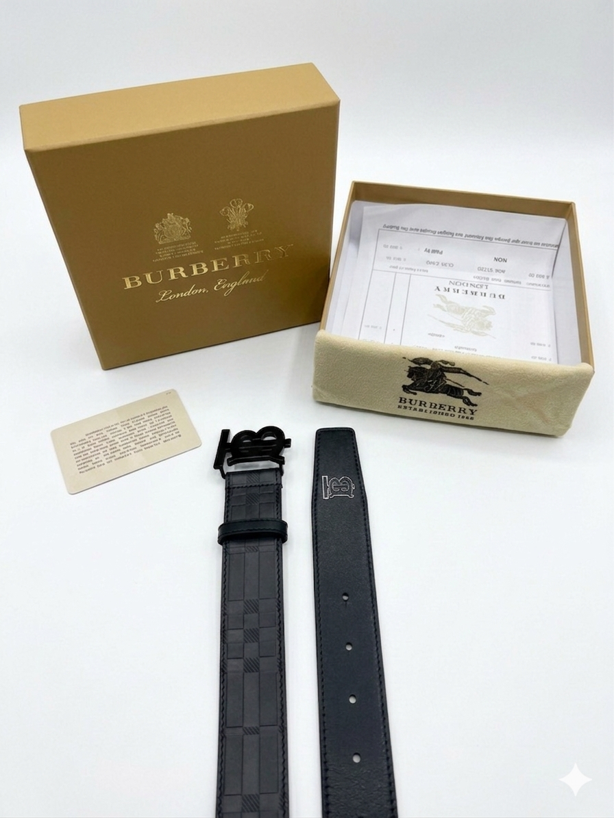 Burberry Logo Belt 1:1 Grade Quality