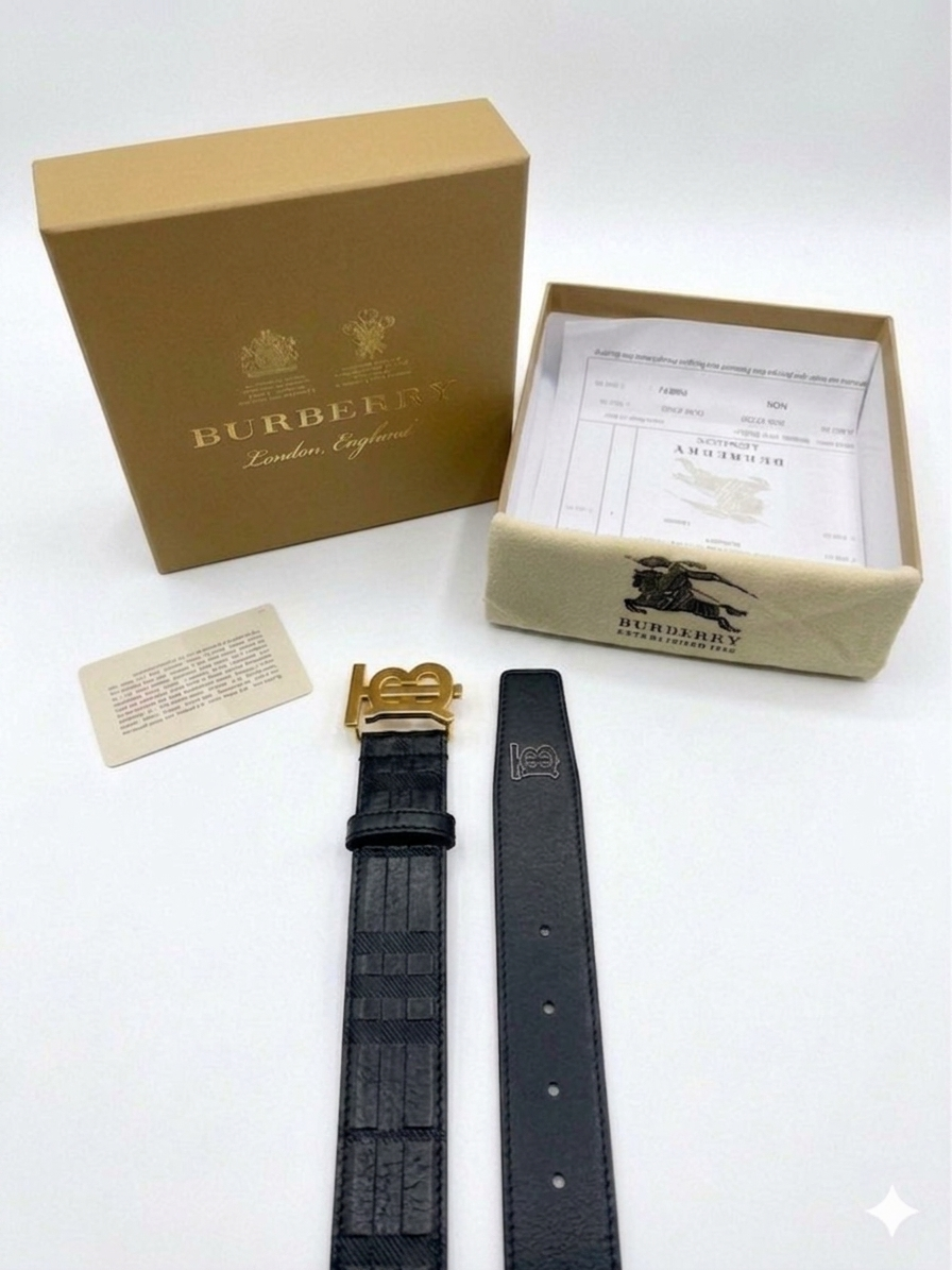 Burberry Logo Belt 1:1 Grade Quality