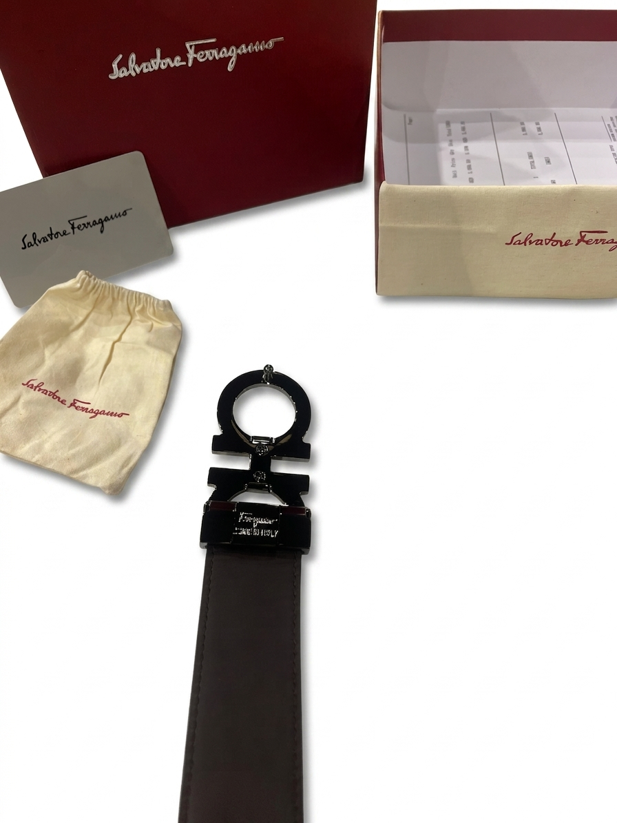 Ferragamo Logo Belt 1:1 Grade Quality