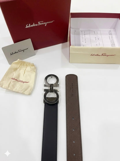 Ferragamo Logo Belt 1:1 Grade Quality
