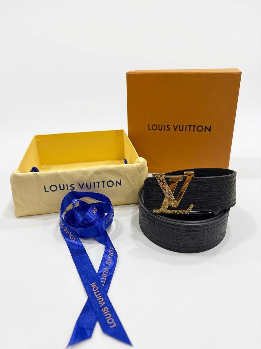 Louis Vuitton 1:1 Grade Initiales Reversible Leather Belt