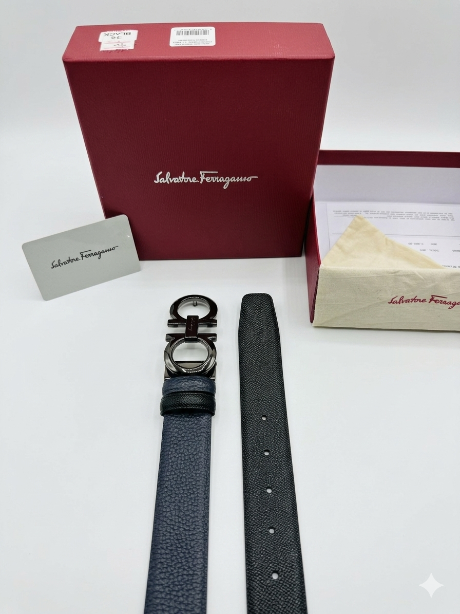 Ferragamo Logo Belt 1:1 Grade Quality