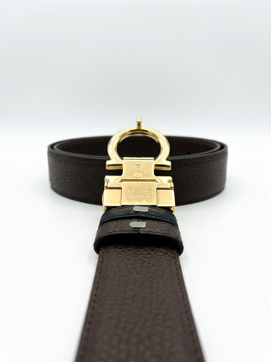Ferragamo Logo Belt 1:1 Grade Quality