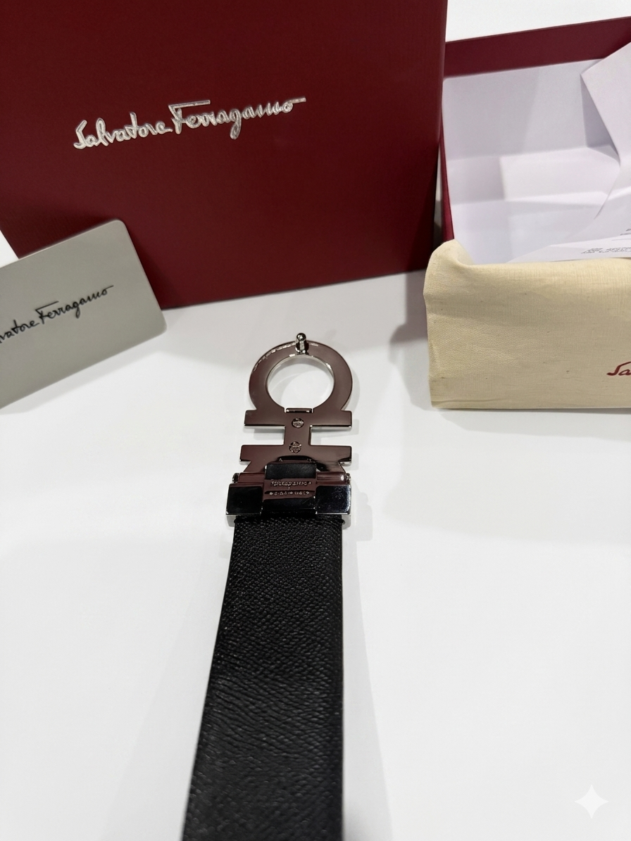 Ferragamo Logo Belt 1:1 Grade Quality