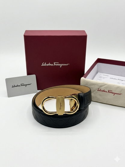 Ferragamo Logo Belt 1:1 Grade Quality