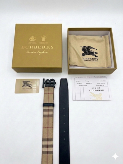 Burberry Logo Belt 1:1 Grade Quality