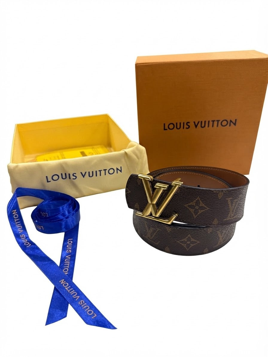 Louis Vuitton 1:1 Grade Monogram Reversible Belt