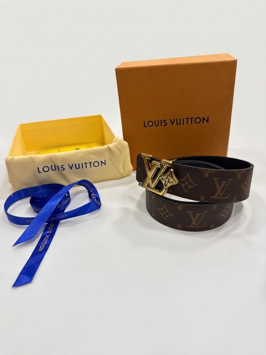 Louis Vuitton  1:1 Grade Monogram Reversible Belt