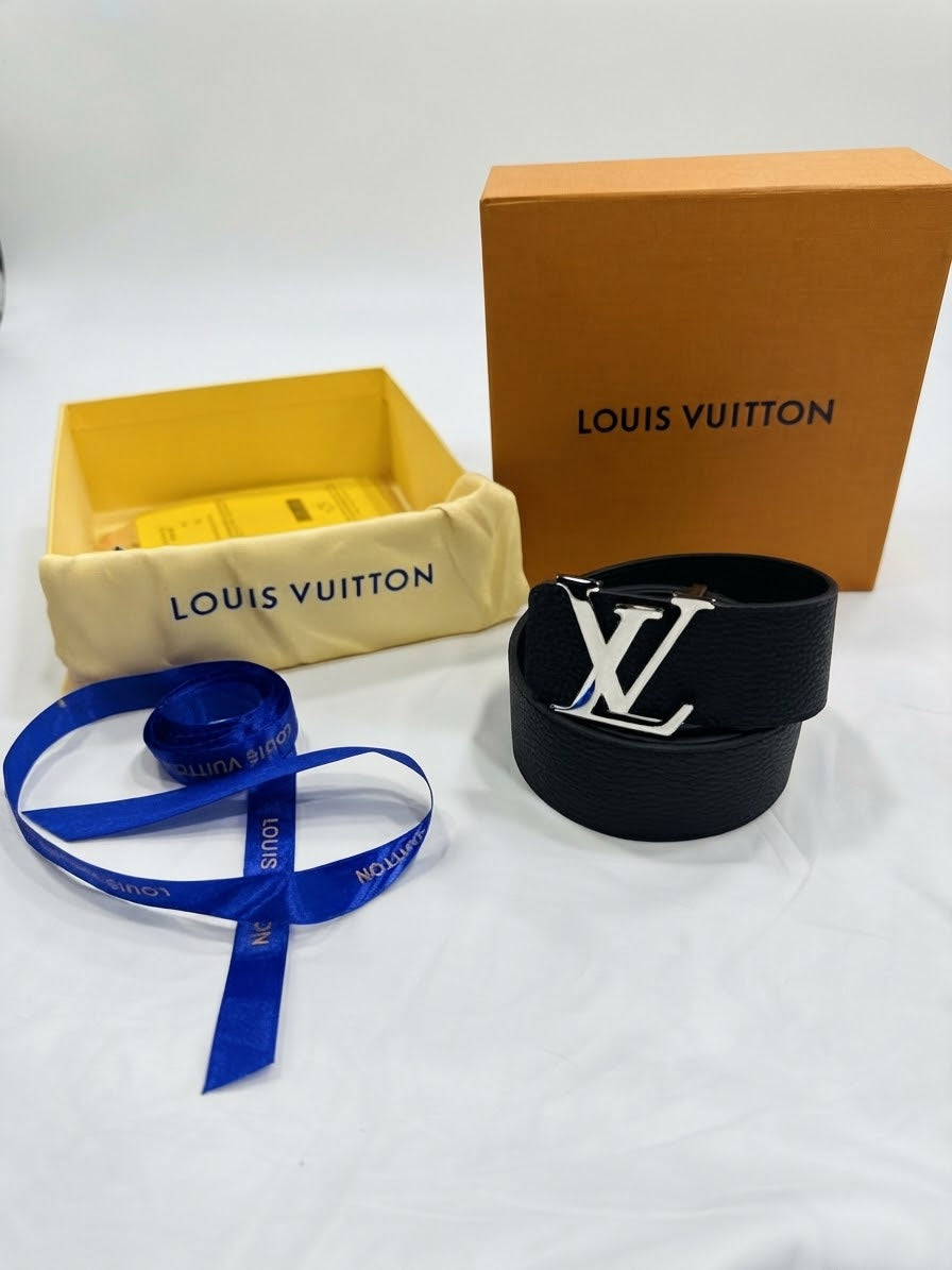 Louis Vuitton 1:1 Grade Taurillon Leather Reversible Belt