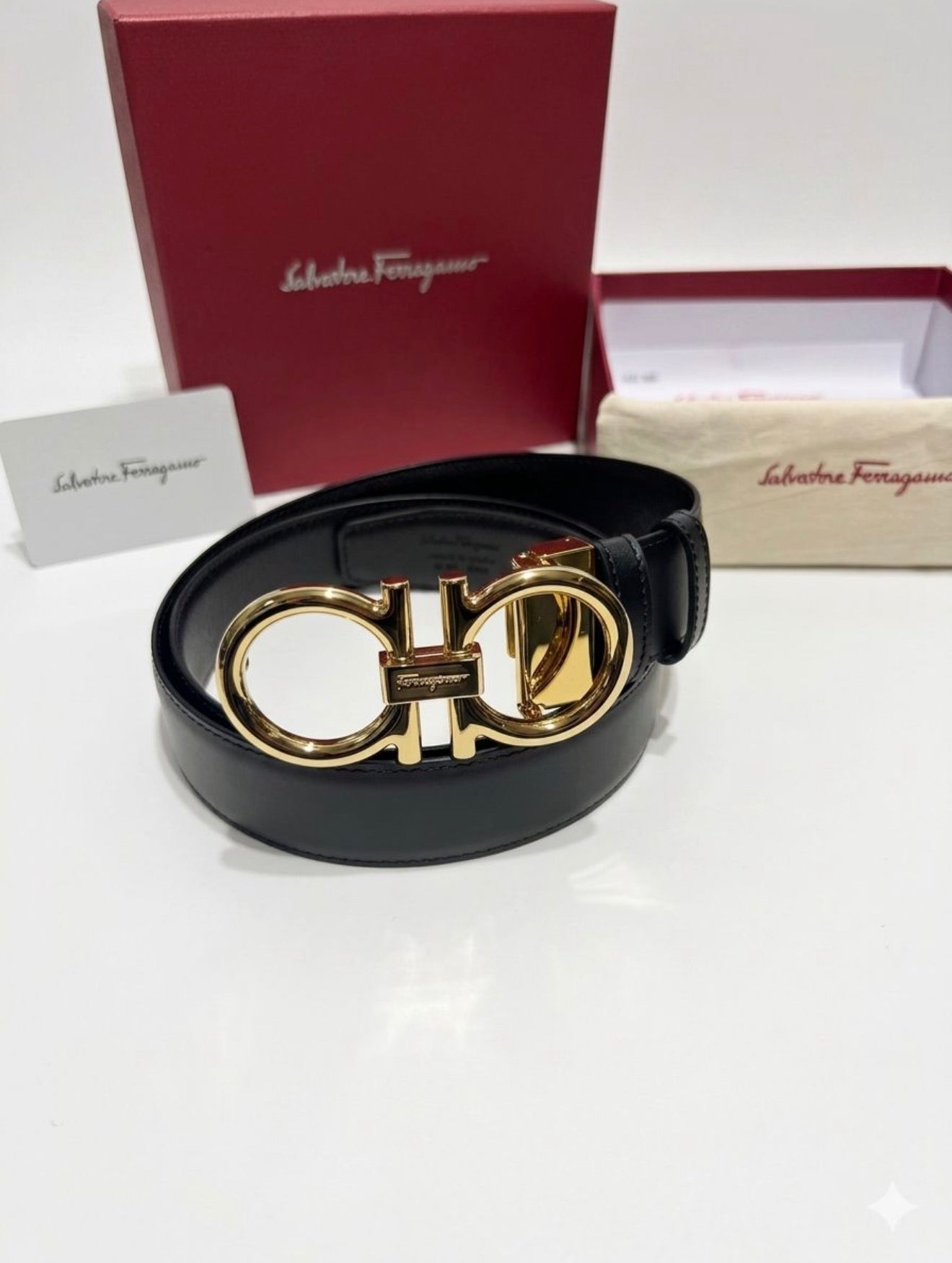 Ferragamo Logo Belt 1:1 Grade Quality
