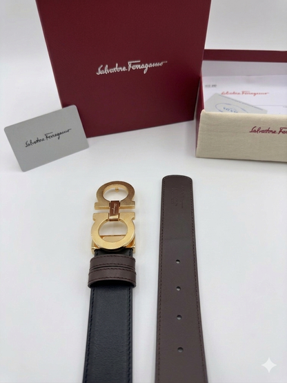 Ferragamo Logo Belt 1:1 Grade Quality