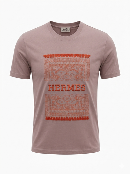 Hermès T-Shirt Cotton Fabric Made in Turkey