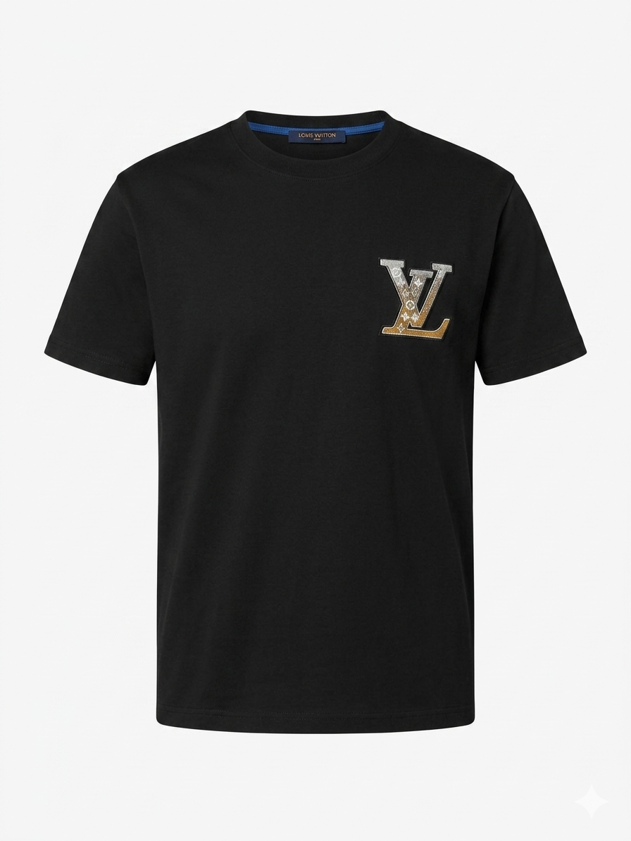Louis Vuitton T-Shirt Cotton Fabric Made in Turkey