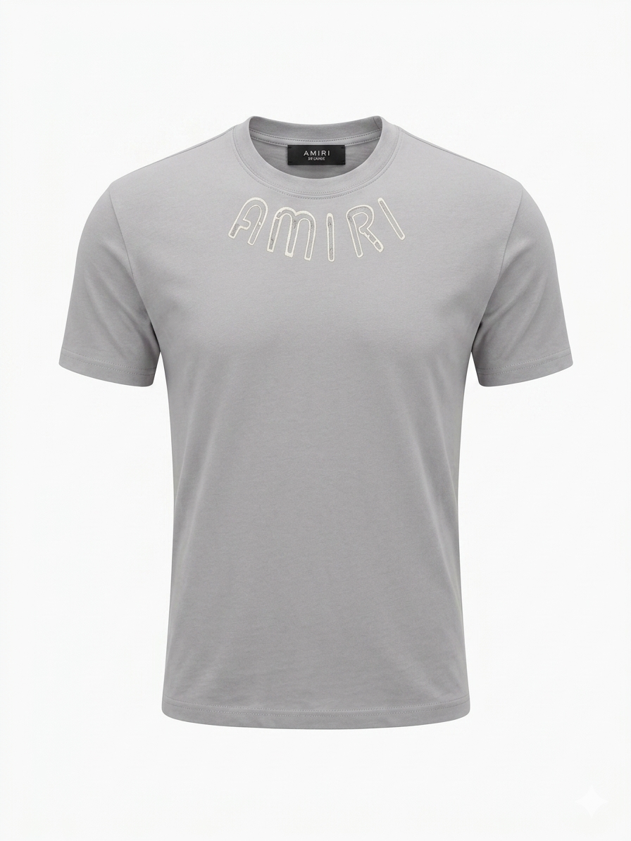 AMIRI T-Shirt Cotton Fabric Made in Turkey