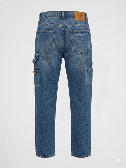 Prada Carpenter Utility Denim Jeans