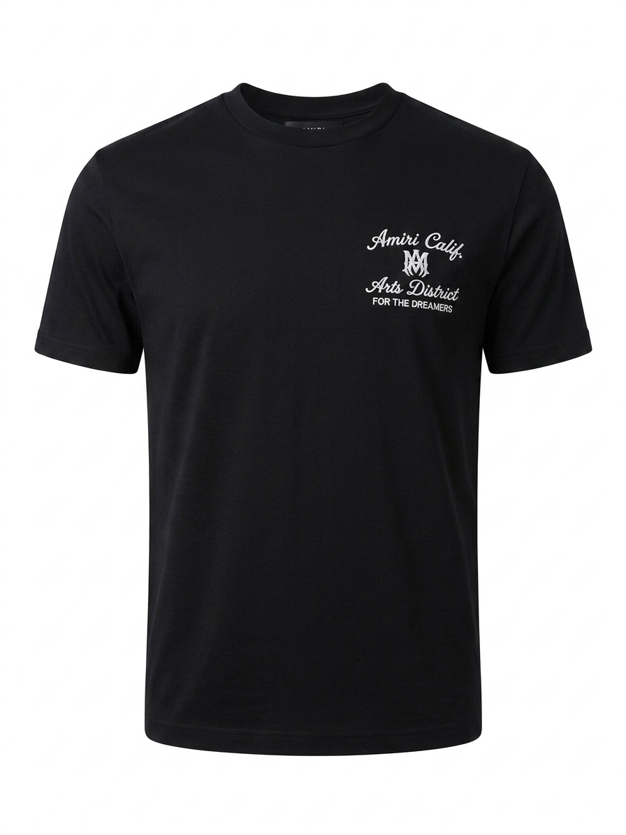 Amiri T-Shirt Cotton Fabric Made in Turkey