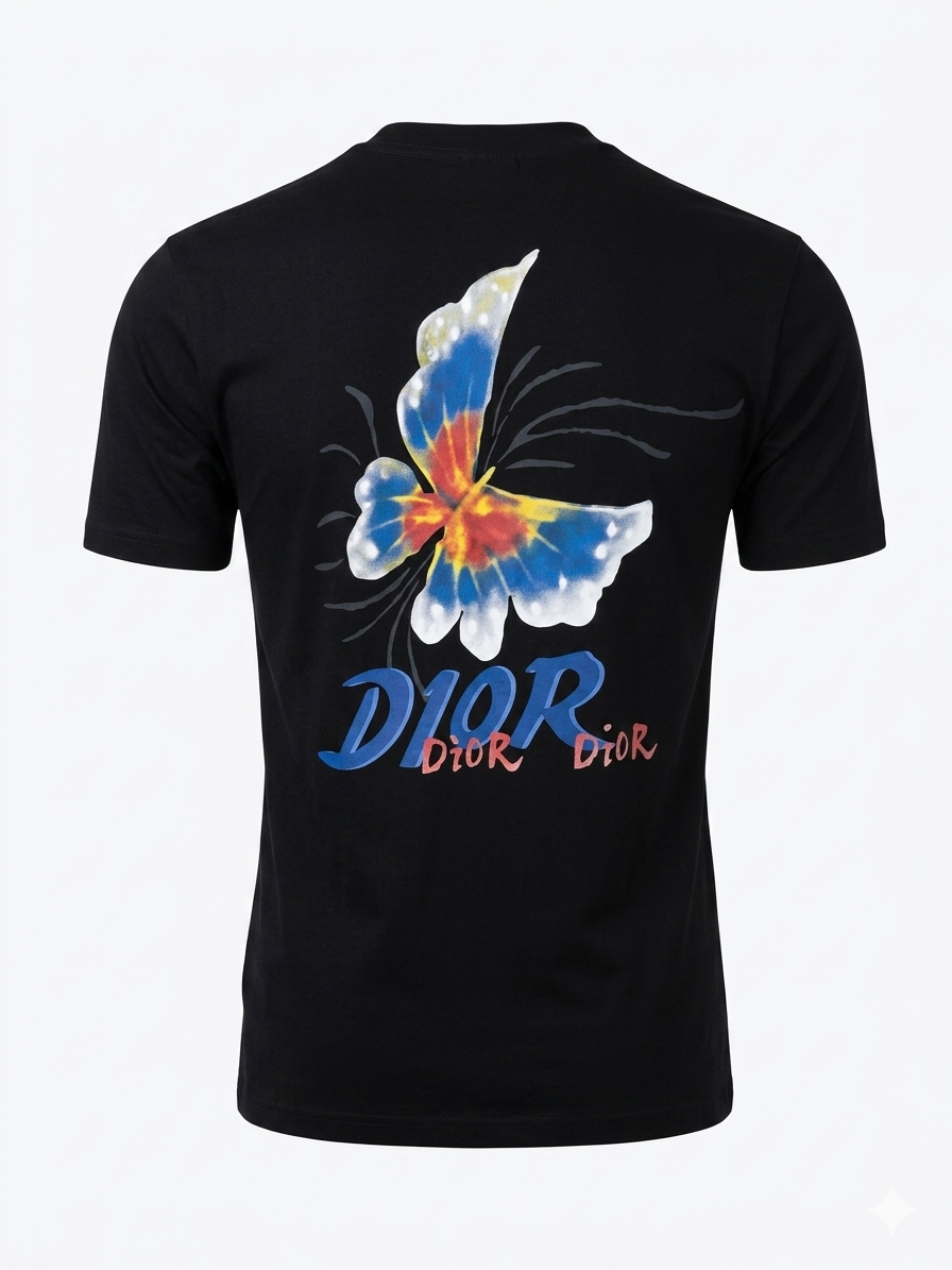 Dior T-Shirt Cotton Fabric Made in Turkey