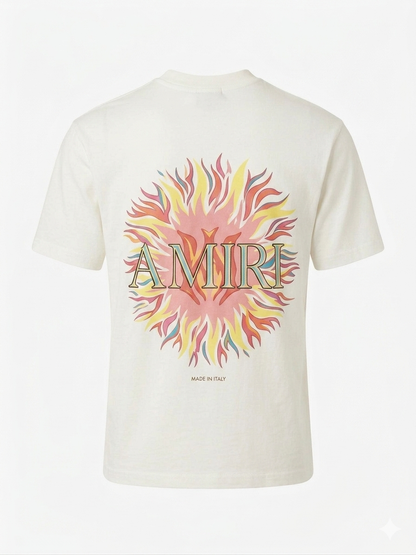 Amiri T-Shirt Cotton Fabric Made in Turkey
