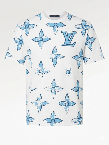 Louis Vuitton T-Shirt Cotton Fabric Made in Turkey