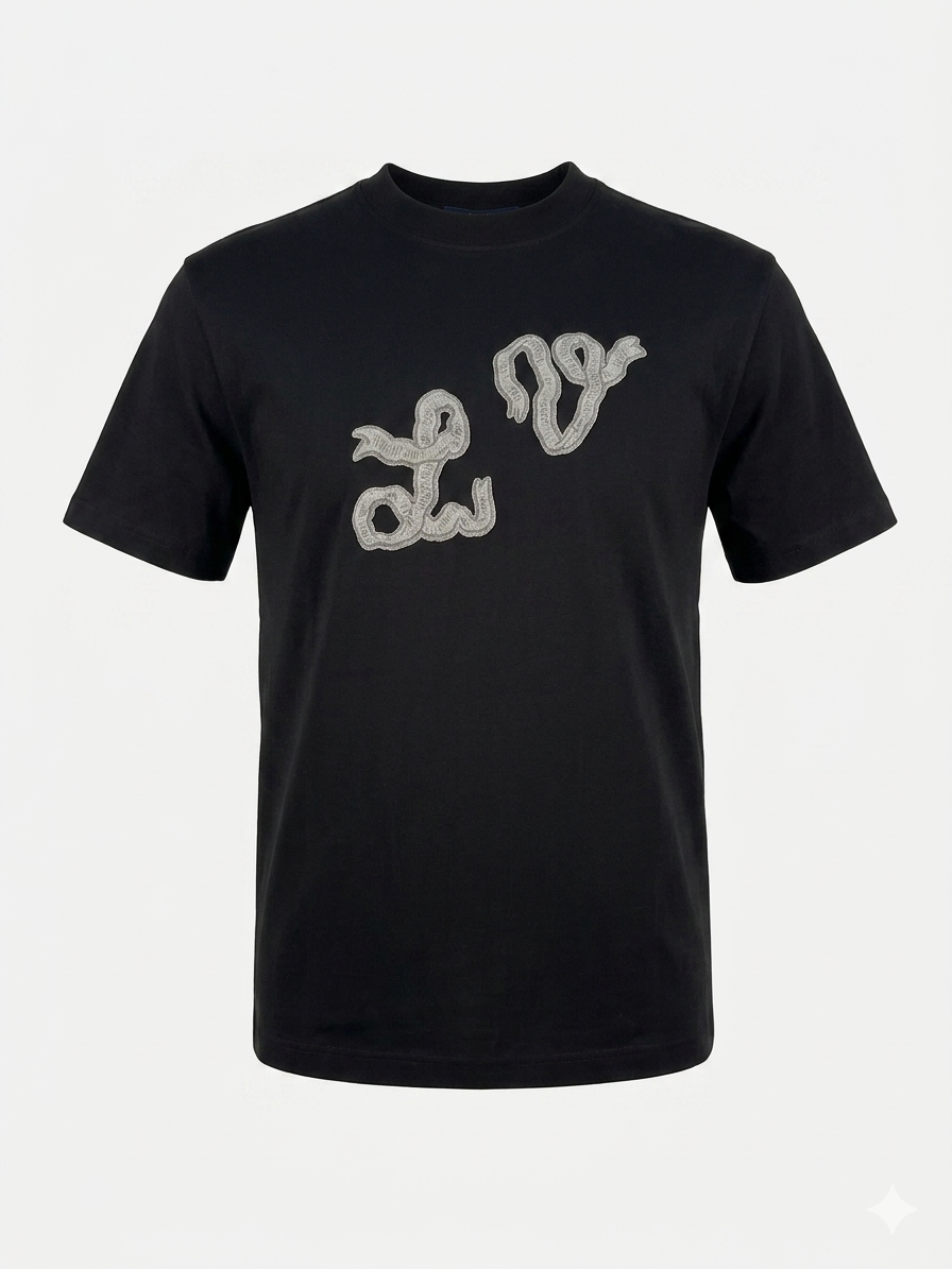 LOUIS VUITTON T-Shirt Cotton Fabric Made in Turkey