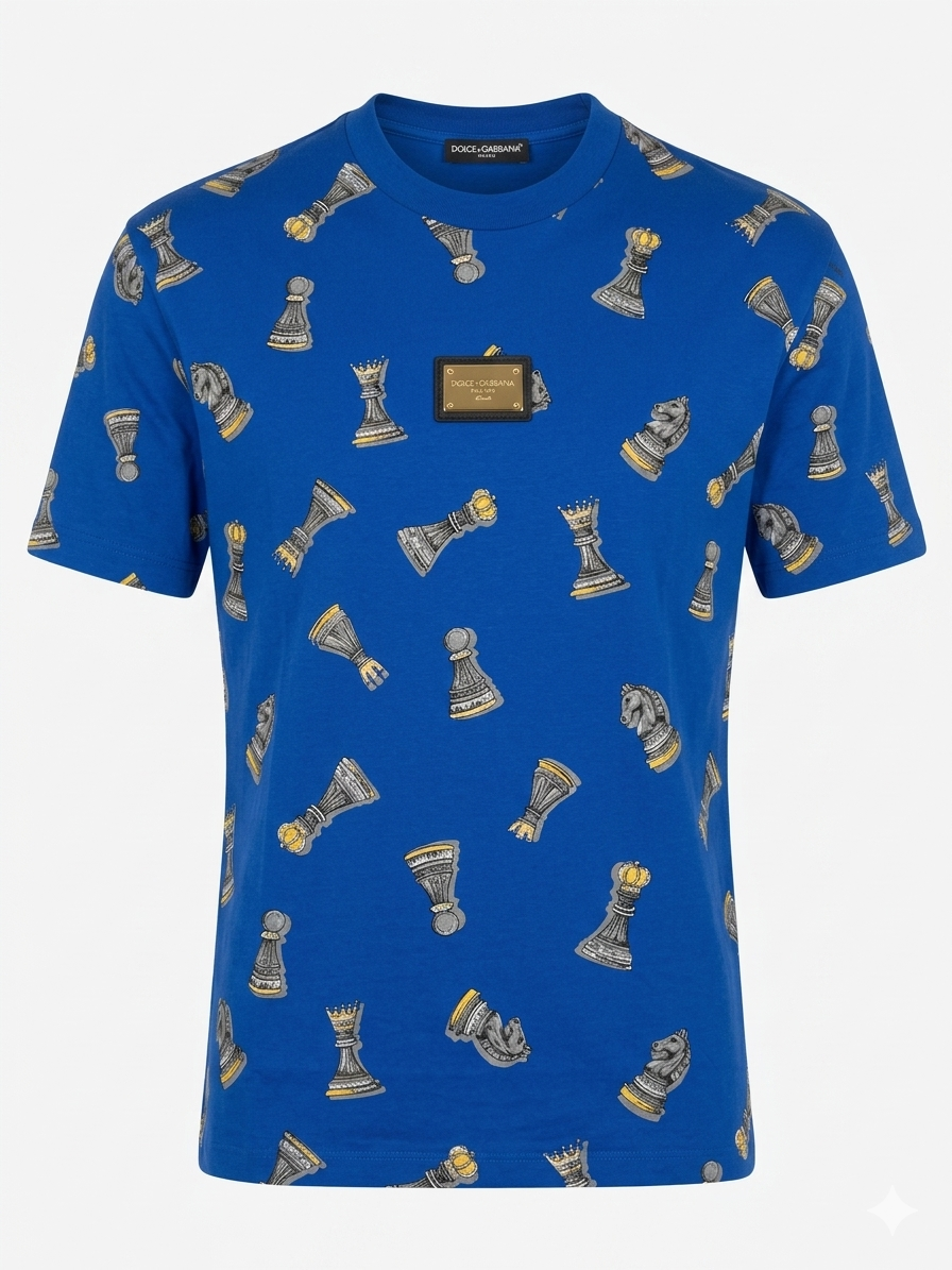 Dolce & Gabbana T-Shirt Cotton Fabric Made in Turkey