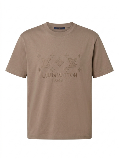 Louis Vuitton T-Shirt Cotton Fabric Made in Turkey